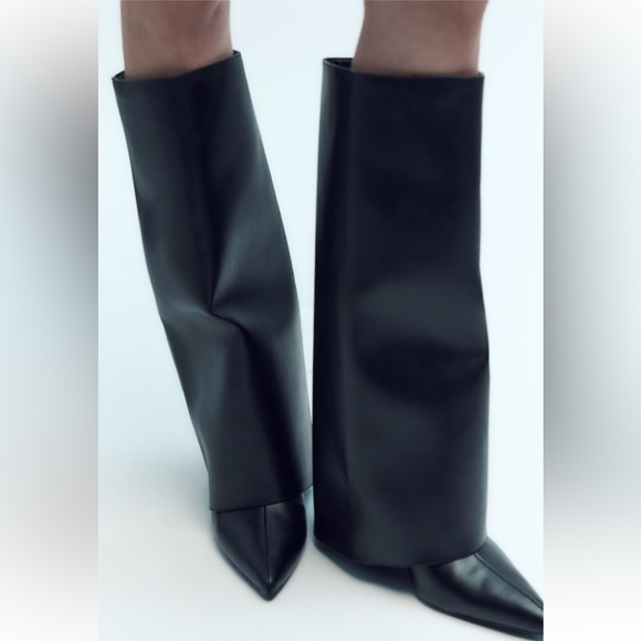 Zara Shoes - Zara heeled knee high boots